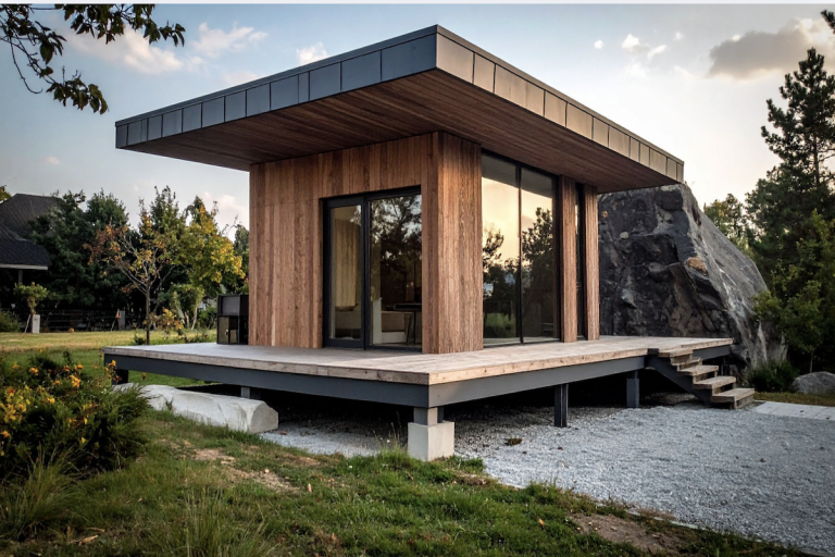 Tiny Home with Garage