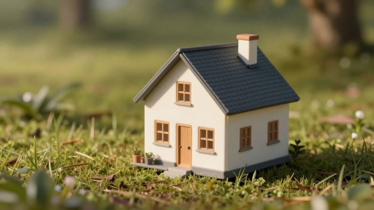 Tiny house in a natural setting