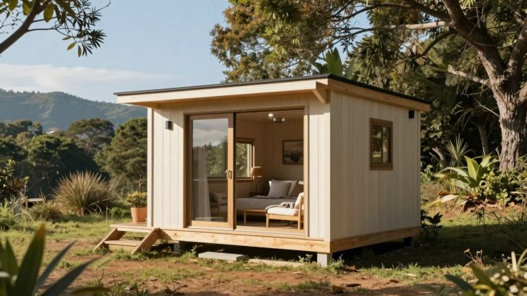 Tiny home in a natural setting