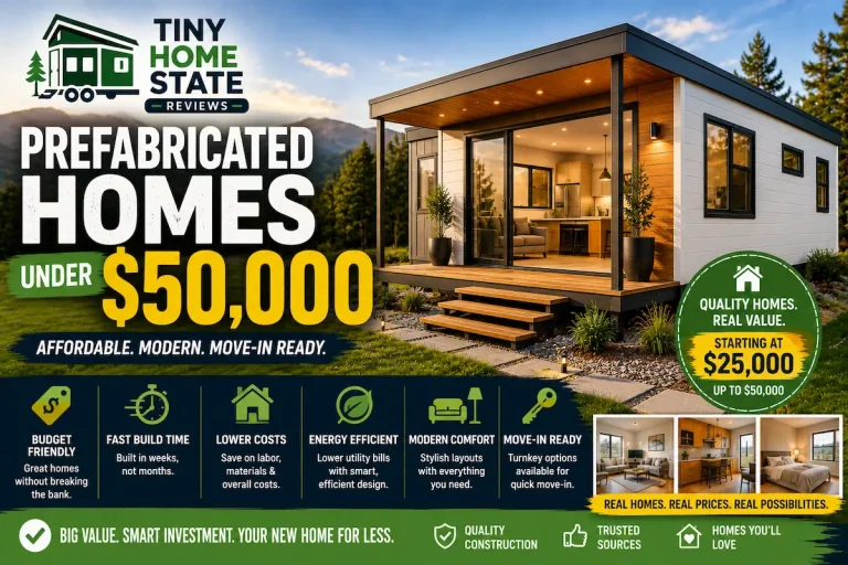 Prefabricated Homes Under $50000