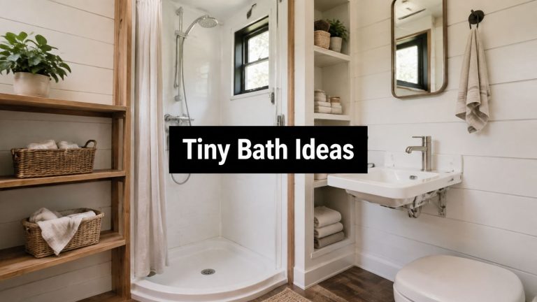 8 Smart Tiny House Bathroom Ideas for 2026